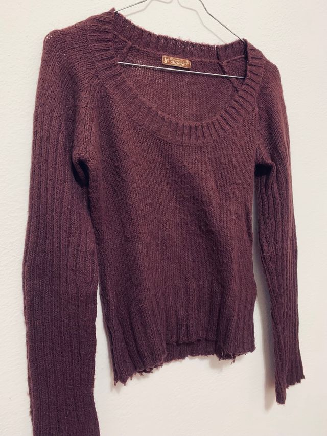 maglione bordeaux