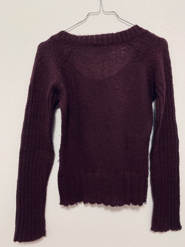 maglione bordeaux