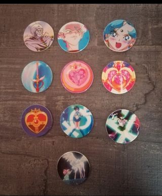 10 Fiches Sailor Moon da collezione