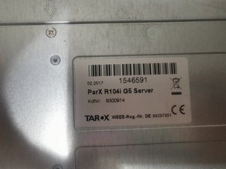servidor ParX R1041 G5 server - S1200V3RPO