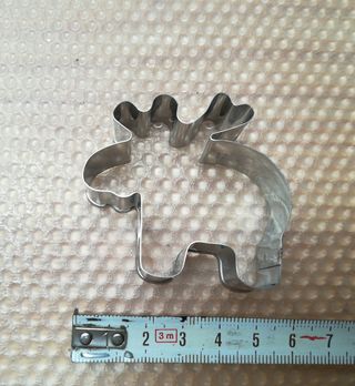 Molde en forma de reno