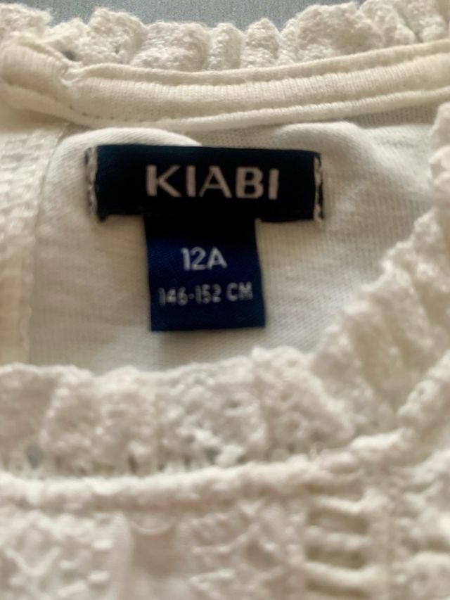 Camiseta 12 años. Kiabi.