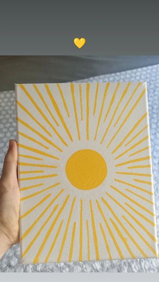 Cuadro pintado a mano