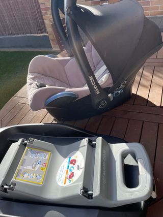 Base maxi cosi y silla de auto bebe Maxi cosi