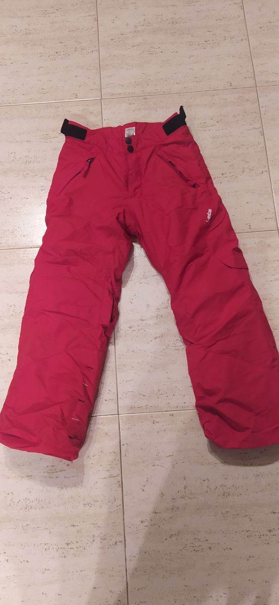 Pantalones y guantes esquí niño