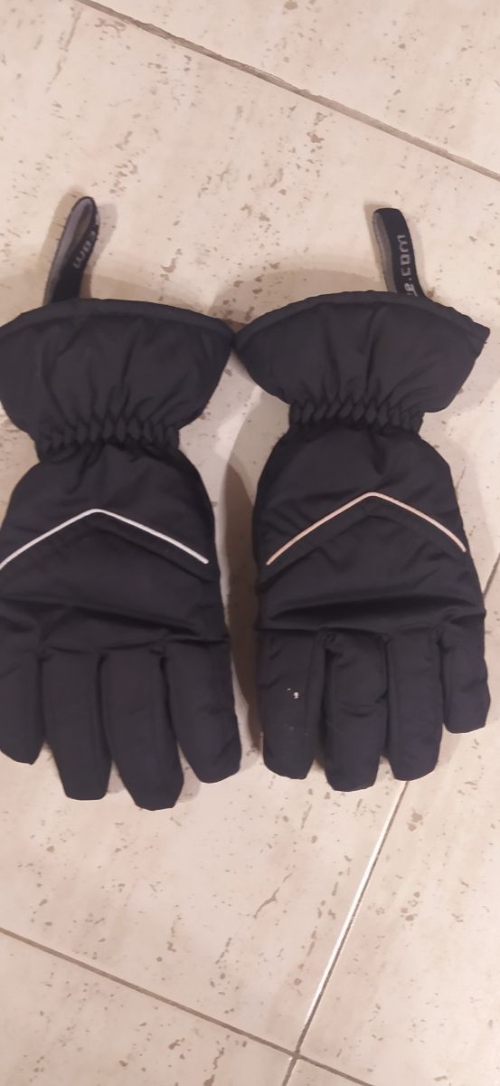 Pantalones y guantes esquí niño