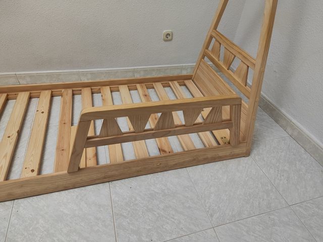 Cama tipi de madera niños