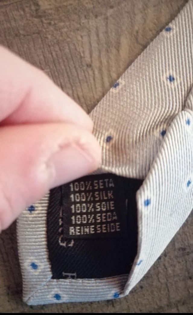 Cravatta 100% seta Made in Italy