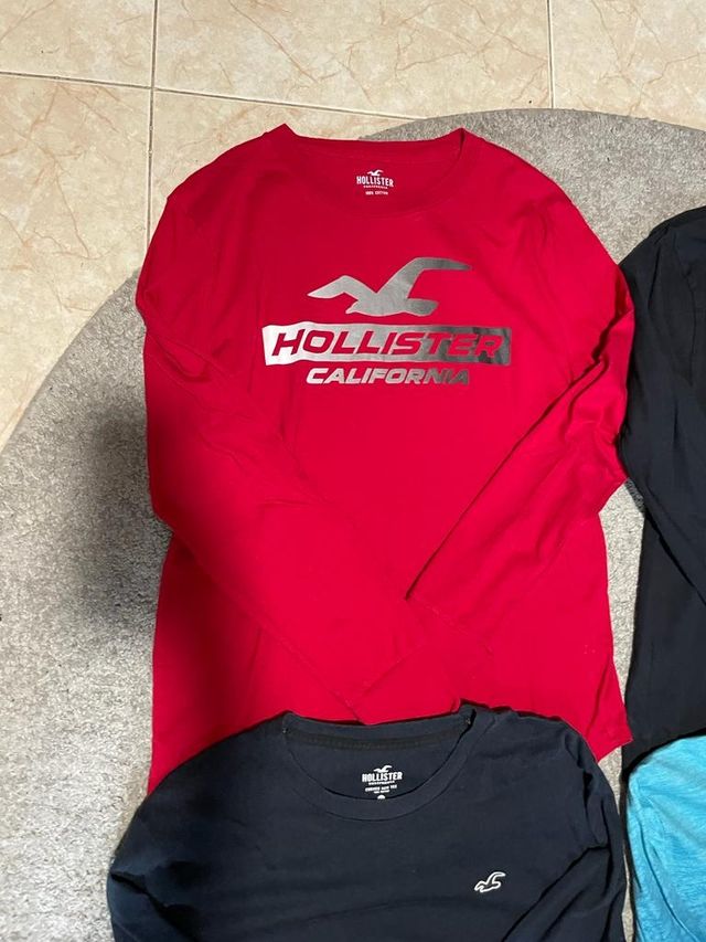 Pack 4 Camisetas Hollister