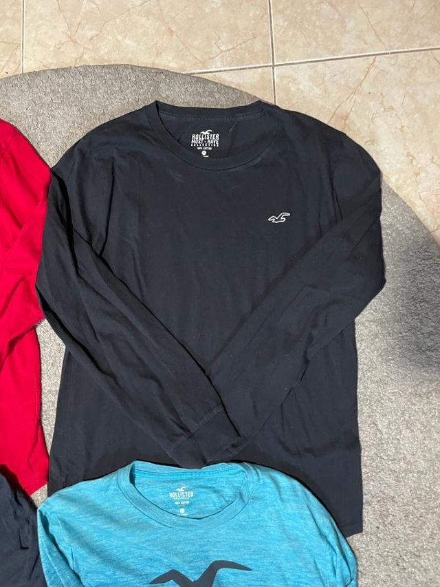 Pack 4 Camisetas Hollister