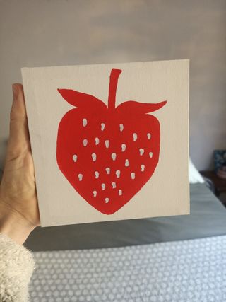 Cuadro pintado a mano