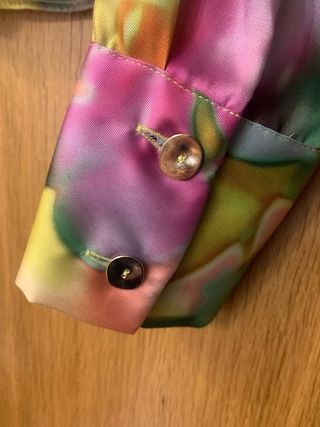 Blusa cruzada estampada Zara