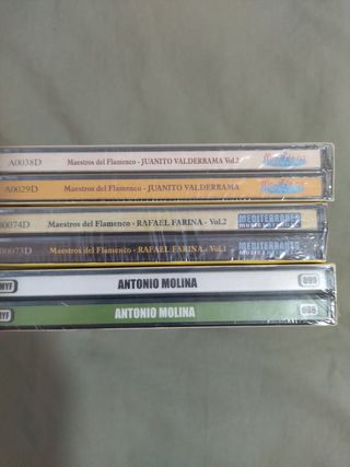 Lote 6 CDS de Flamenco y Copla 