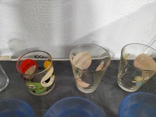 Lote vasos 10 en total varios modelos