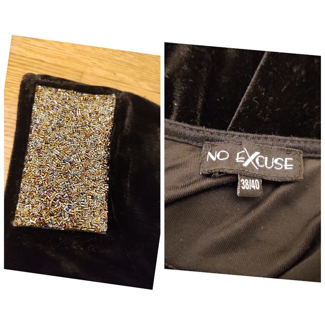 No Excuse vestito tgM