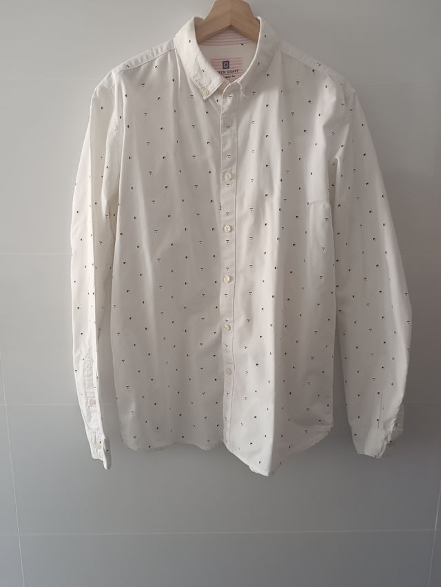 Camisa Blanca con estampado Green Coast