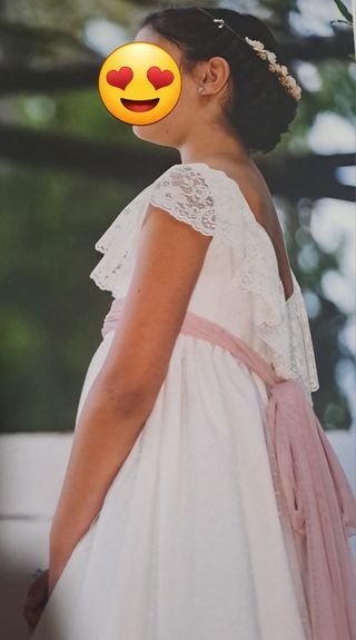 Vestido de comunión colección Pilar del Toro