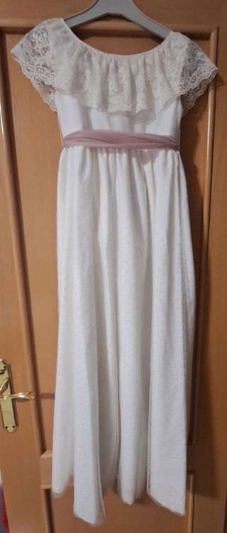Vestido de comunión colección Pilar del Toro