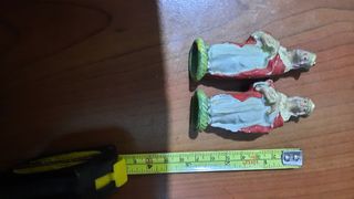Statuine gesso anni 60 presepe