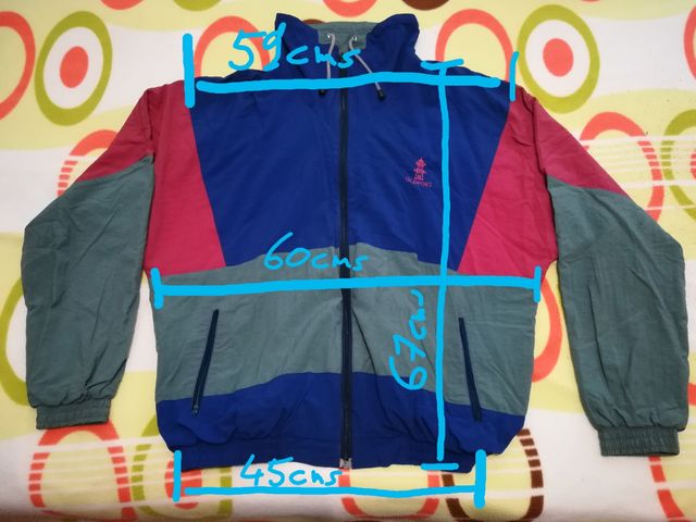 chaqueta chandal vintage ,talla l / xl,hay medidas