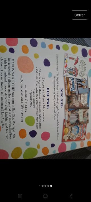 Madonna CD las rosas inglesas