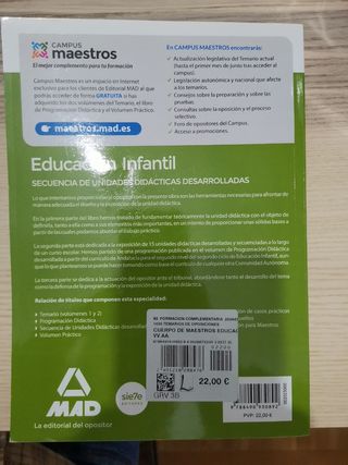 Educación infantil. Secuencia unidades... 