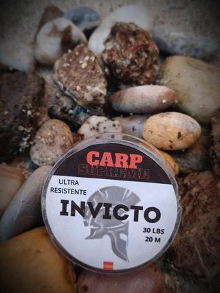 Carpfishing. Trenzado de bajos Invicto.
