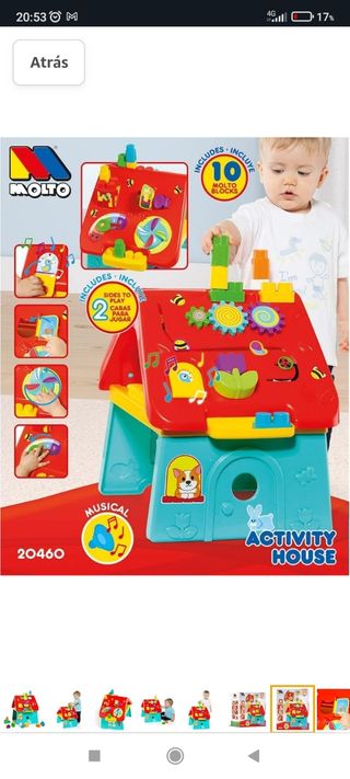 Casita actividades de Molto
