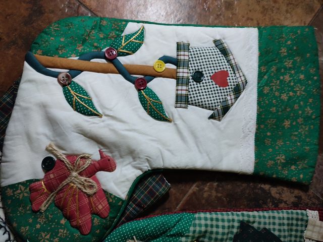 Calze natalizie fatte a mano