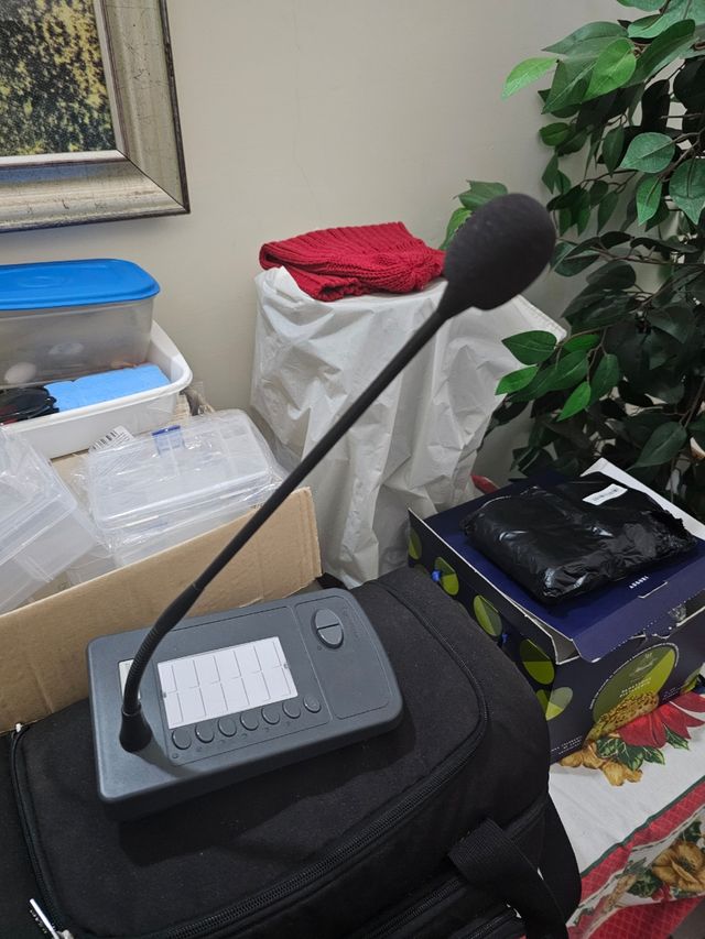 base microfono comelit