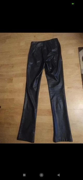 Leggins Zara encerado negro