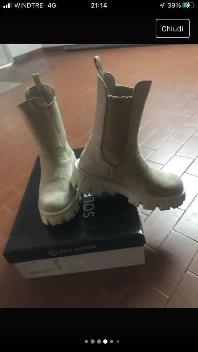 Stivaletti donna scamosciati, color ghiaccio