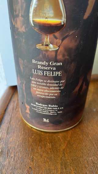 CAJAS BRANDY LUIS FELIPE GRAN RESERVA