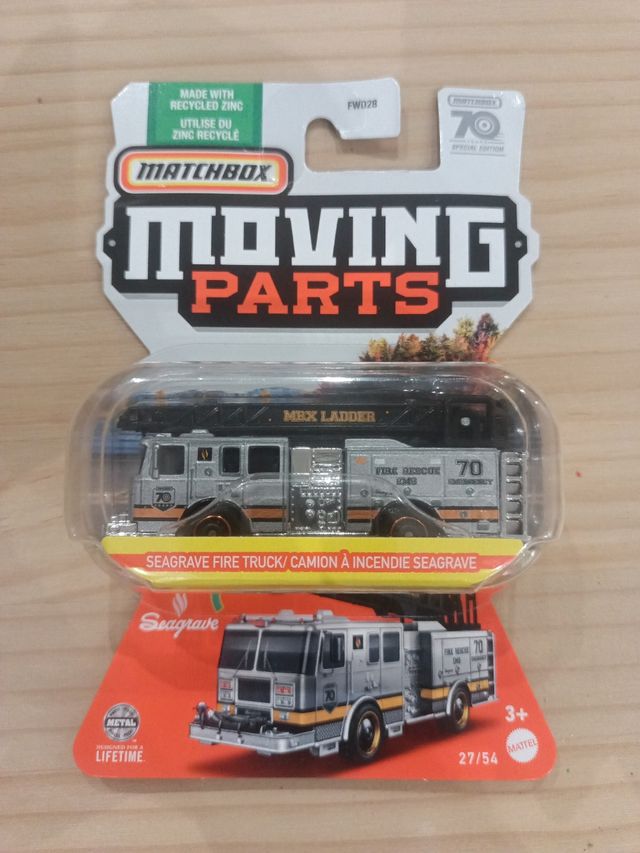 Matchbox moving parts