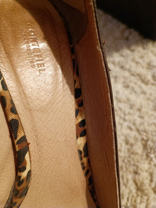 Zapatos de piel Cortefiel 