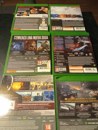 Juegos Xbox one 