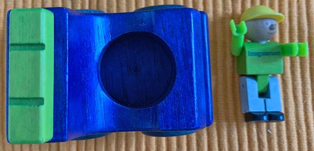 Brinquedo Carro em Madeira, como Novo