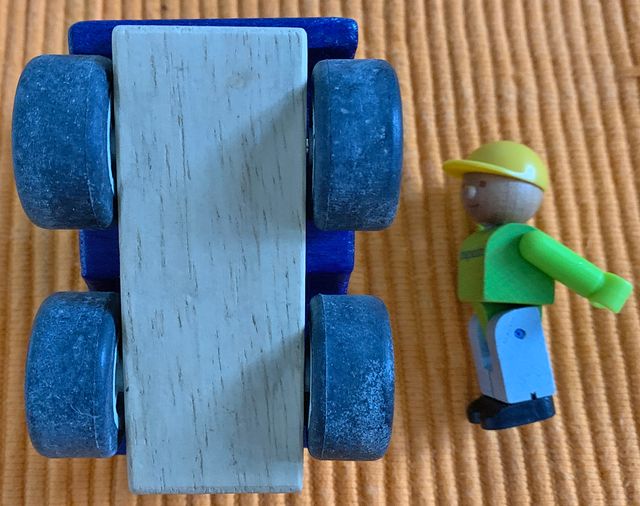 Brinquedo Carro em Madeira, como Novo