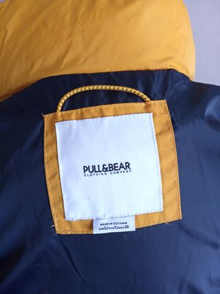 Cazadora plumas talla S