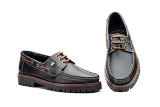 zapato estilo timberland piel caballero y NUEVO