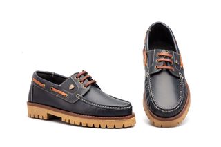 zapato estilo timberland piel caballero y NUEVO