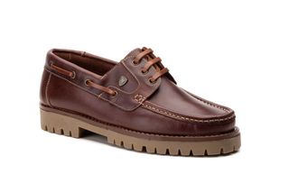 zapato estilo timberland piel caballero y NUEVO