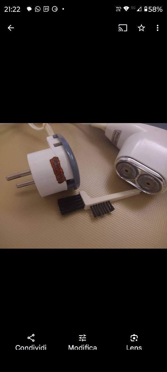 Rasoio Philips vintage funzionante!!!