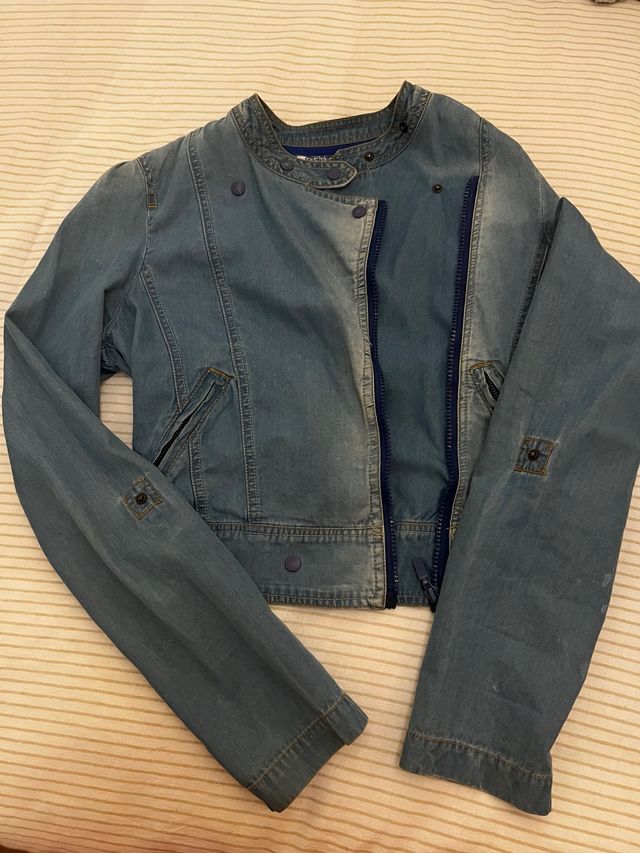 cazadora vaquera mujer