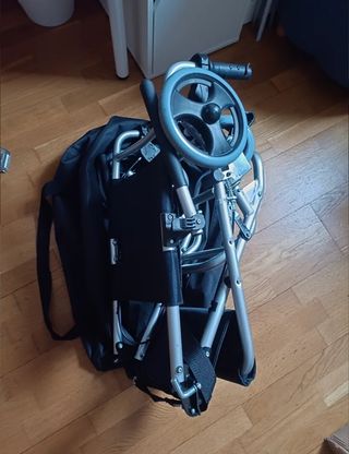 SILLA RUEDAS PLEGABLE