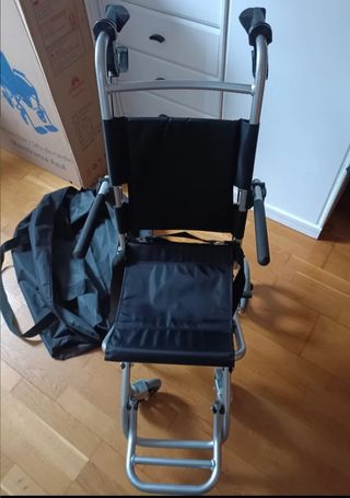 SILLA RUEDAS PLEGABLE
