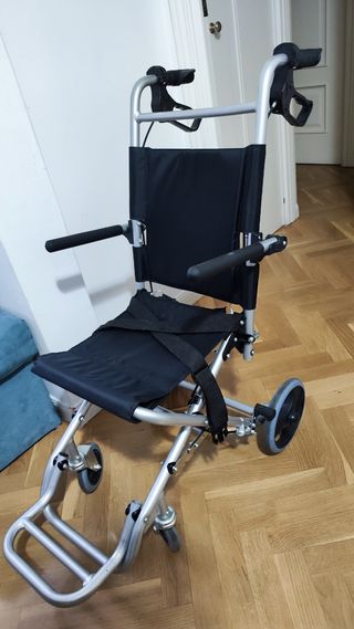 SILLA RUEDAS PLEGABLE