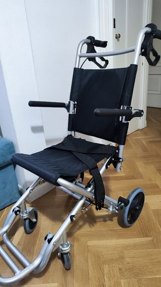 SILLA RUEDAS PLEGABLE