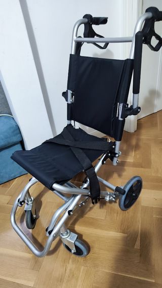 SILLA RUEDAS PLEGABLE