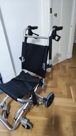 SILLA RUEDAS PLEGABLE